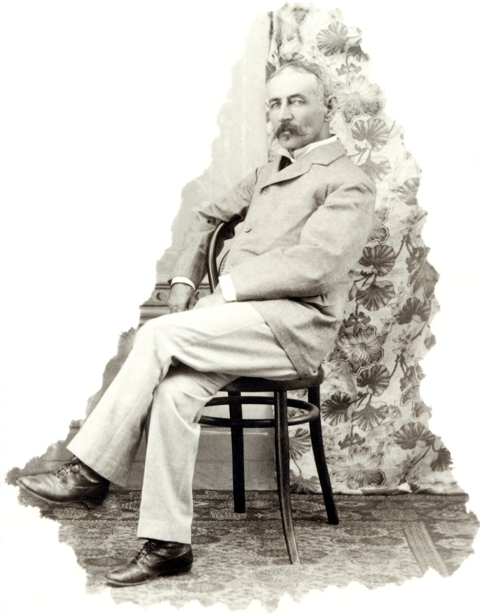 トリニダード知事、1891年頃 作： 英語の写真家