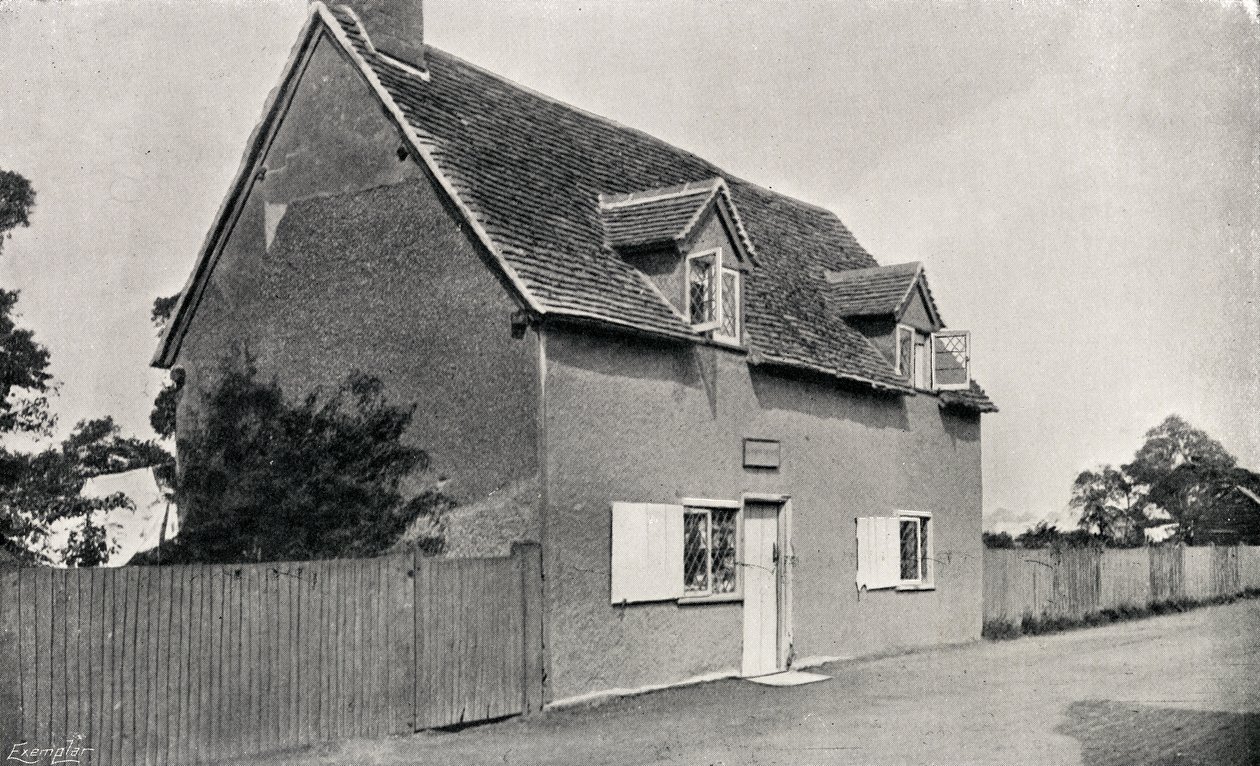 ベッドフォードシャーのジョン・バニヤンズ（1628-88）の家 作： 英語の写真家