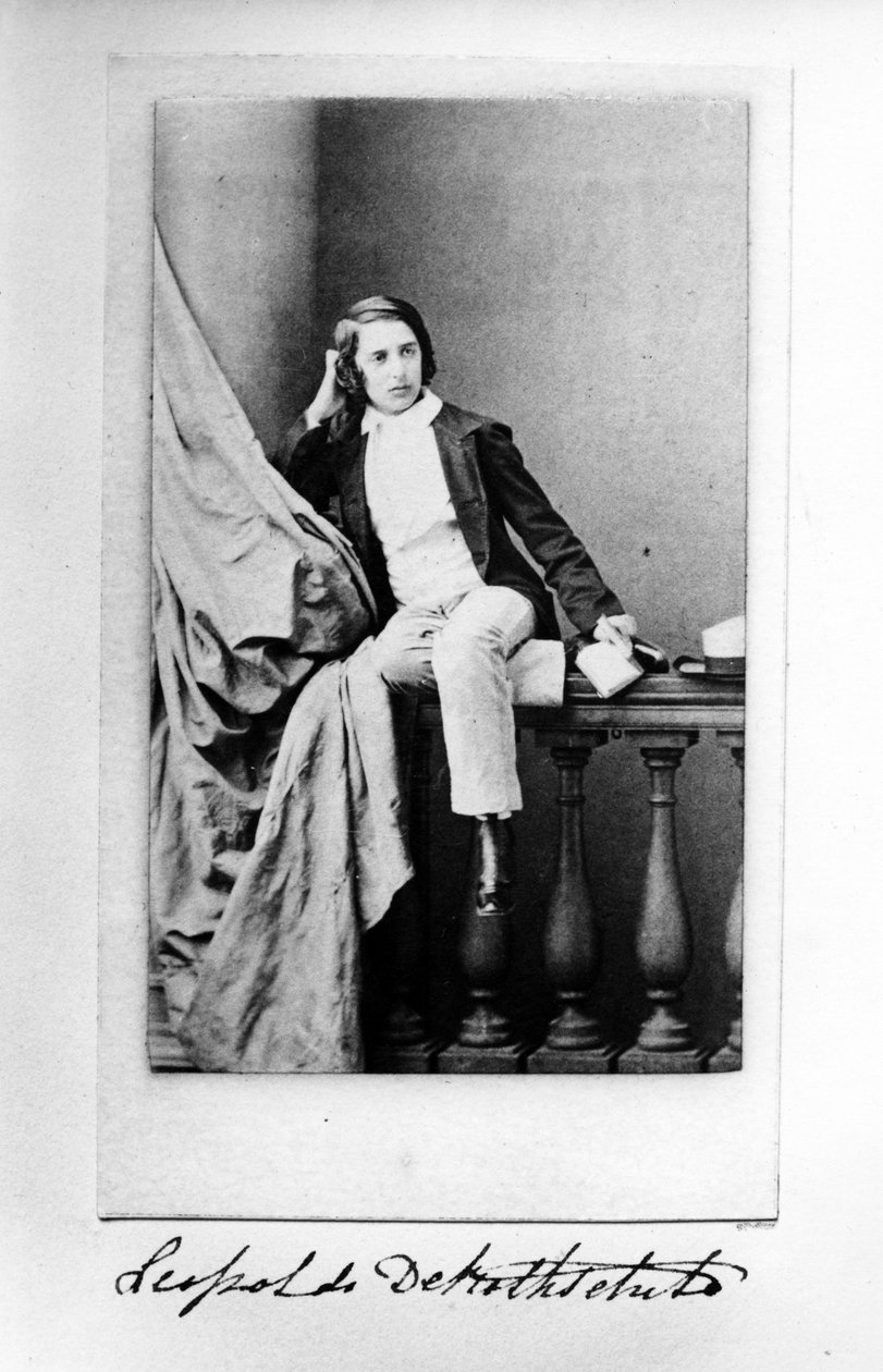 レオポルド・ド・ロスチャイルド、1860年代 作： 英語の写真家