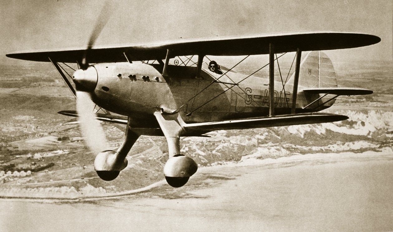 空の1人駆逐艦、1935年頃（グラビア） 作： 英語の写真家