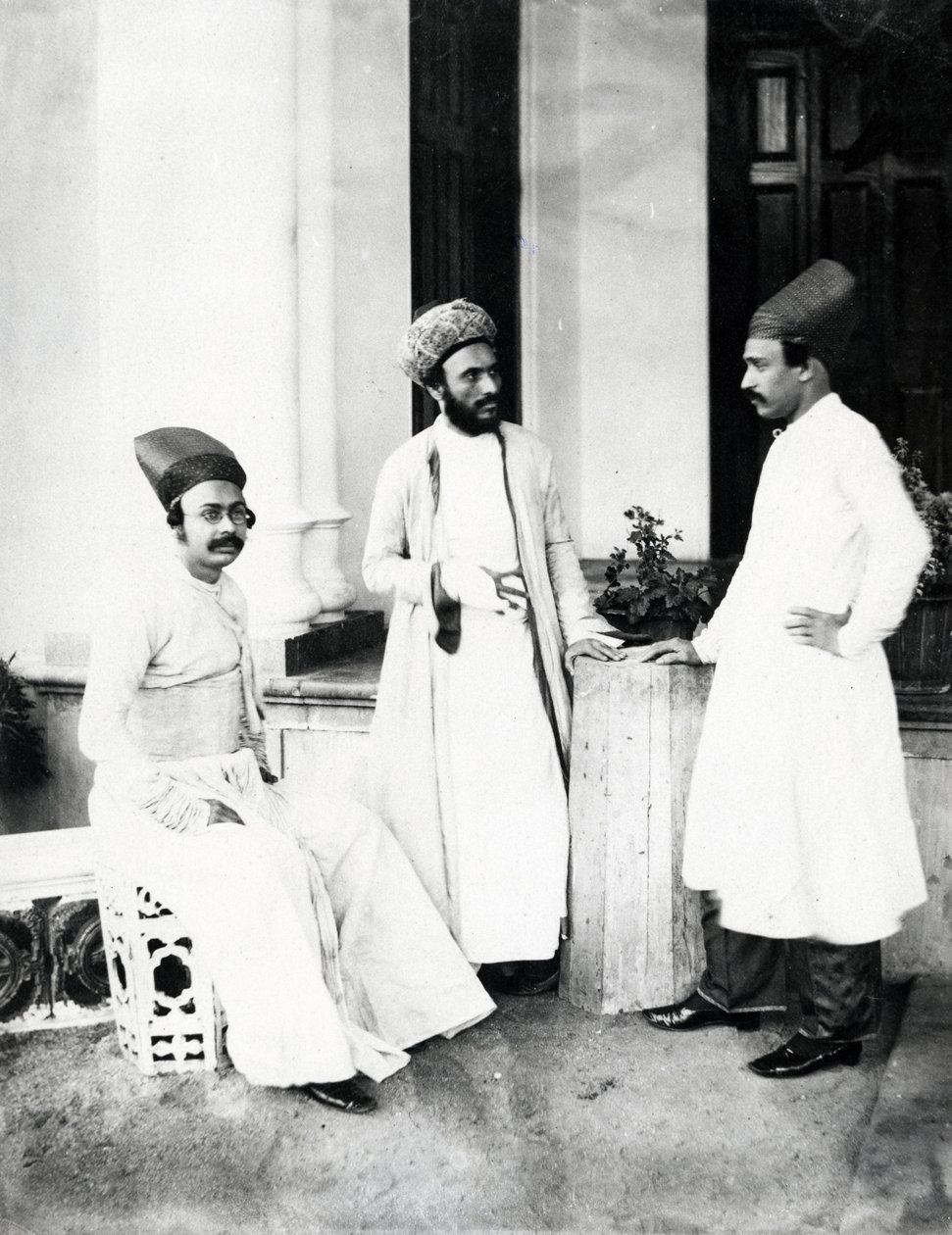 パーシー人、1870年代頃 作： 英語の写真家