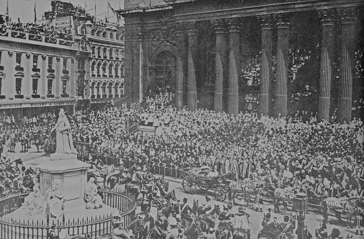 ビクトリア女王のダイヤモンドジュビリー、1897年 作： 英語の写真家