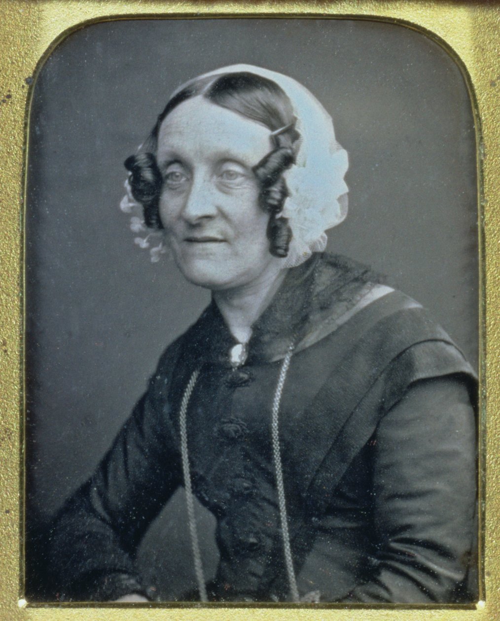 サラファラデー、マイケルファラデーの妻（1791-1867）1840年代から50年代（ダゲレオタイプ） 作： 英語の写真家