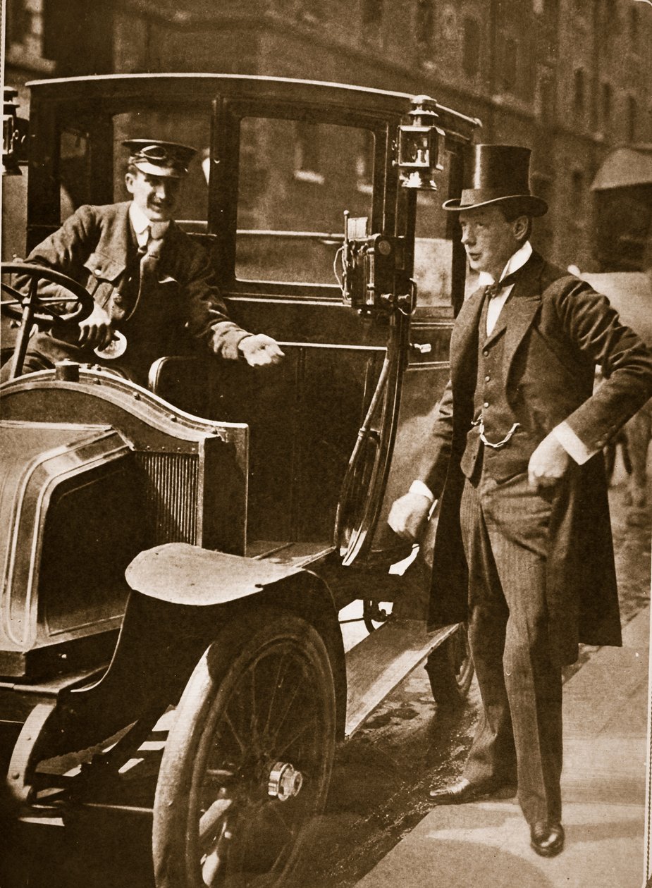 ウィンストン・チャーチル卿、ヨーロッパ最年少、1908年（グラビア） 作： 英語の写真家