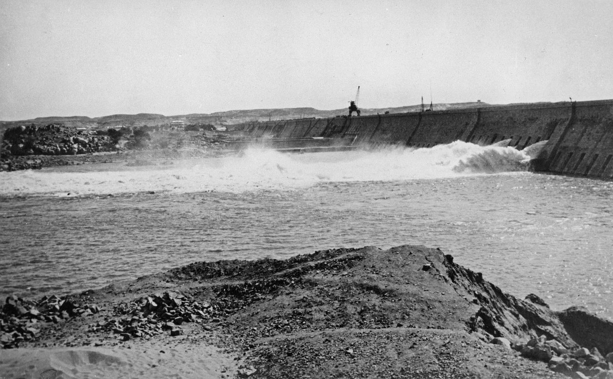 ナイルダム、1906 作： 英語の写真家