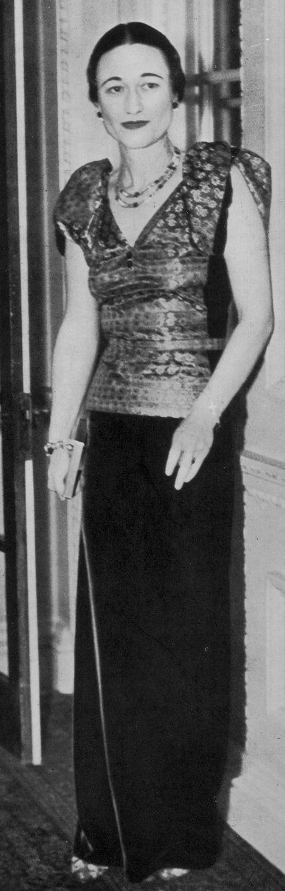 ウォリスシンプソン、1936 作： 英語の写真家