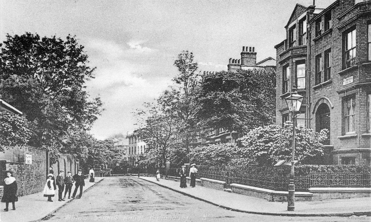 ウィローブリッジロード、キャノンベリー、イズリントン、c.1905 作： 英語の写真家