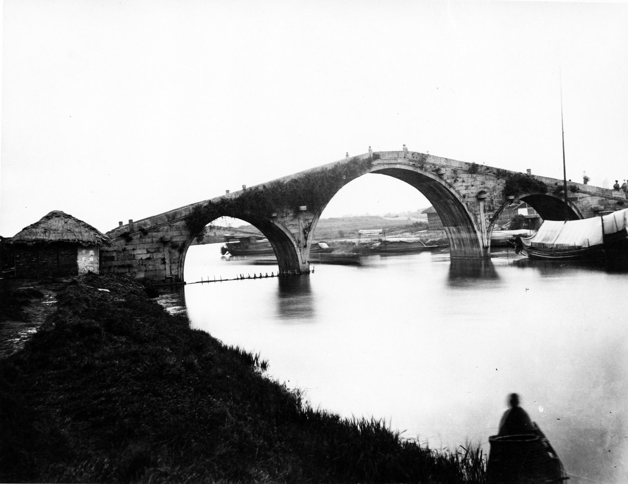 ウォンドゥ橋、スーチョークリーク、1870年頃 作： 英語の写真家