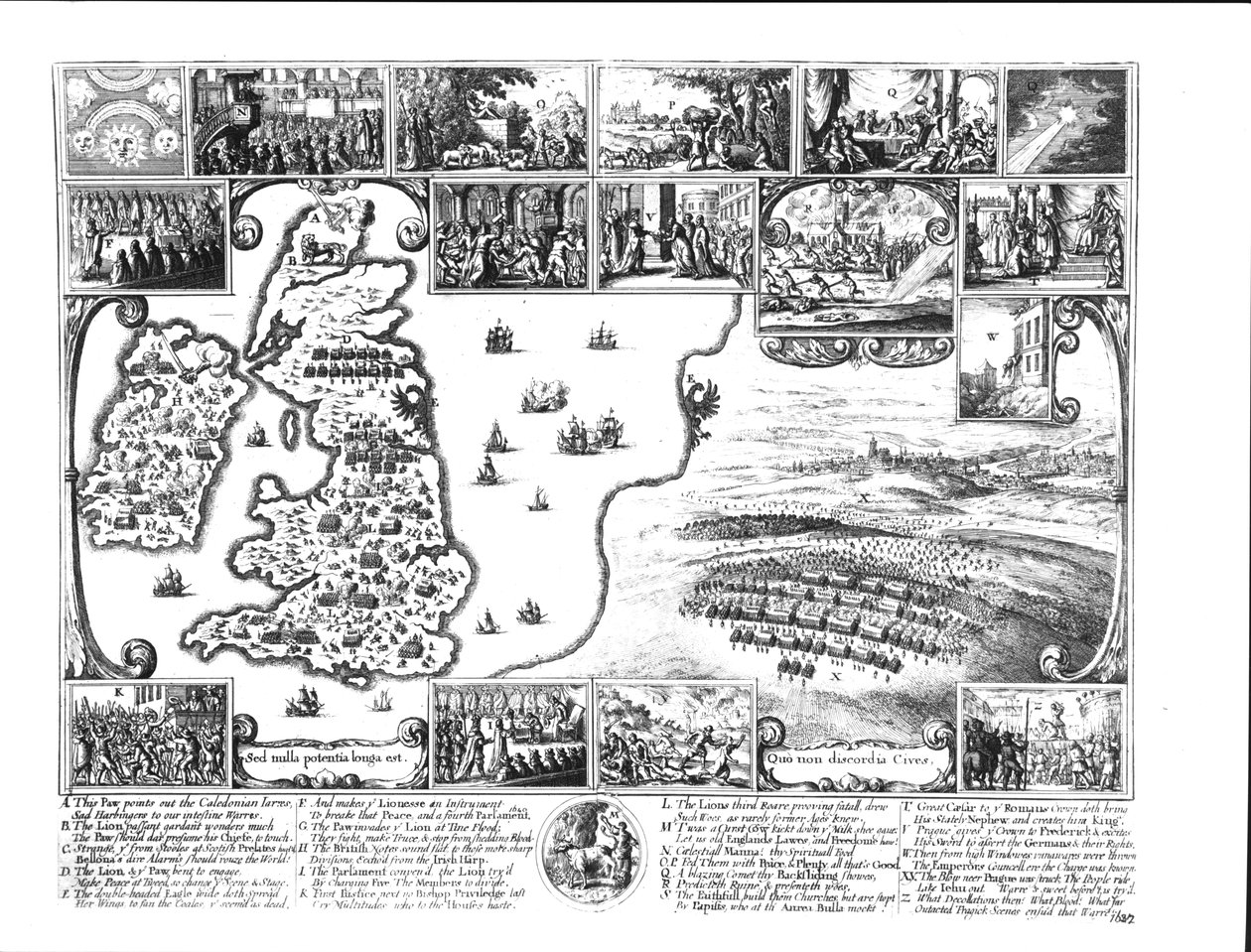 グスタフ2世の征服アドルフス（1594-1632）、スウェーデン国王、1632年 作： 英語学校