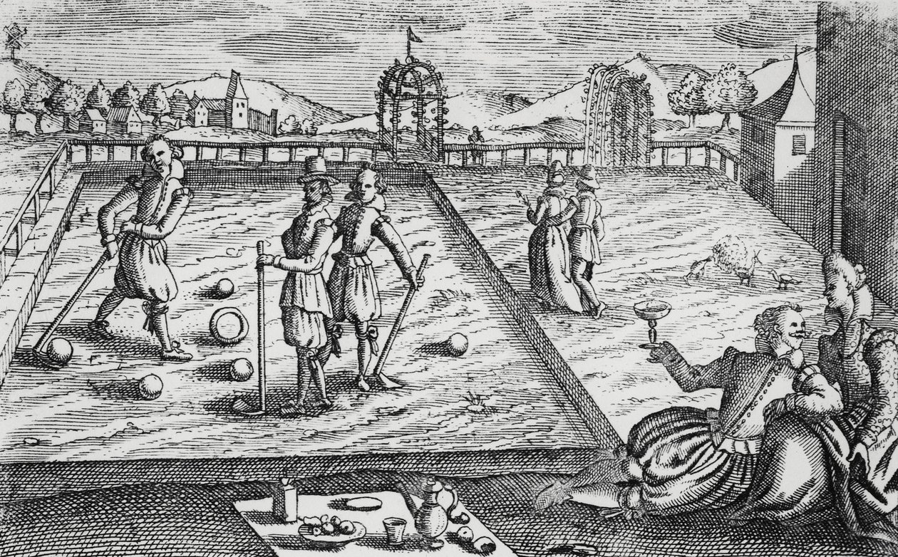 クロケット、1650年頃 作： 英語学校