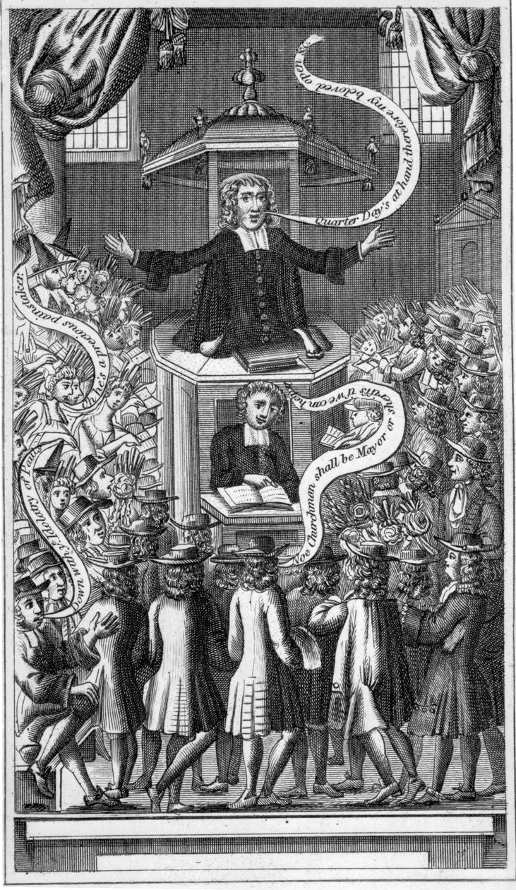 ダニエルバージェス、1819年に出版されたジェームズコールフィールドによる「注目すべき人物の肖像画、回想録、およびキャラクター」のイラスト 作： 英語学校