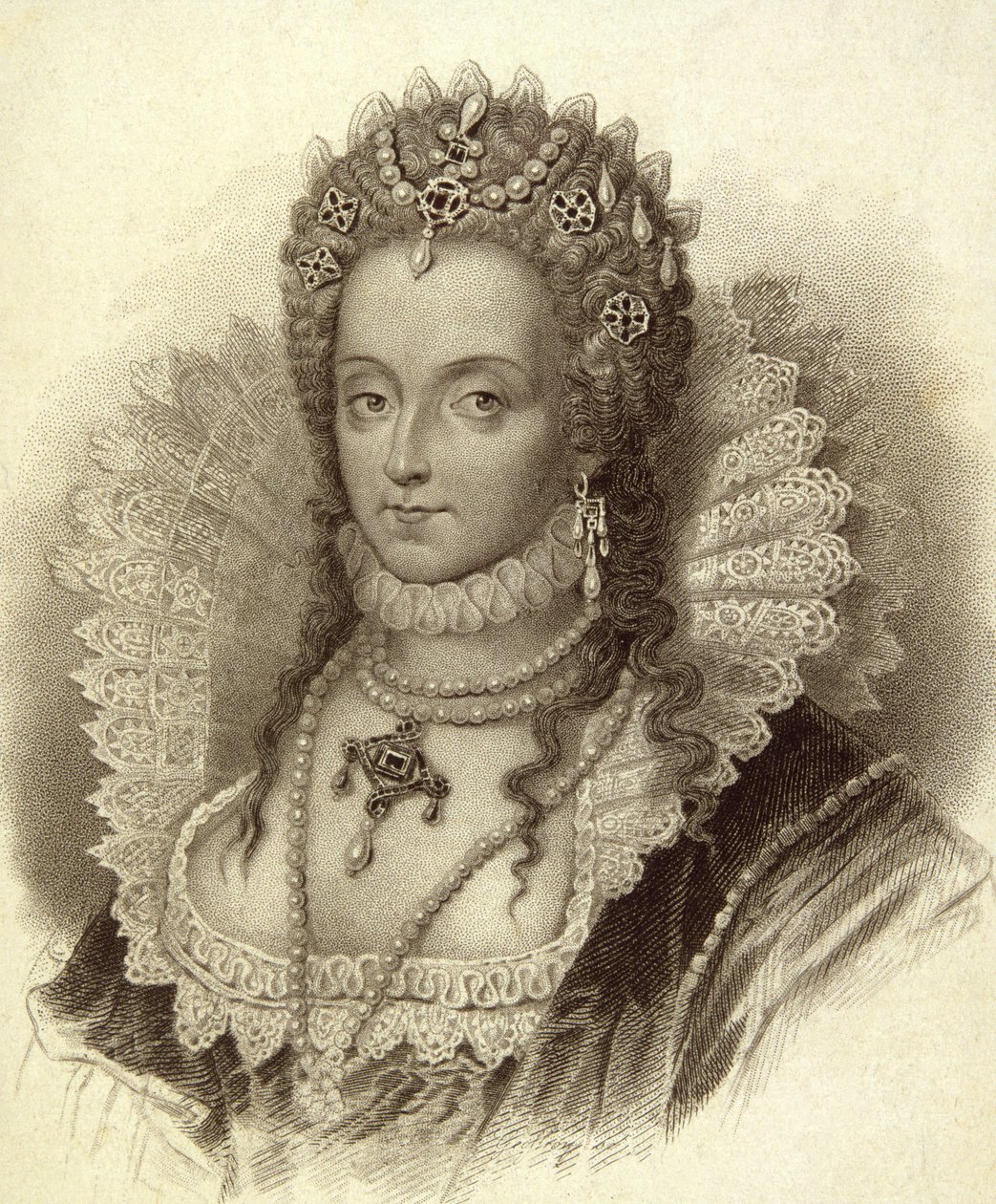 エリザベス1世（1533-1603）イングランドの女王 作： 英語学校