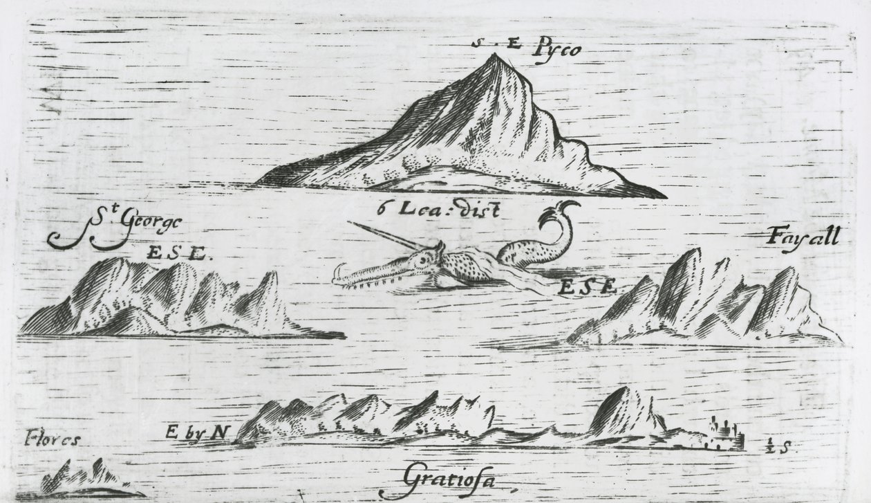 アゾレス諸島、1597年頃 作： 英語学校