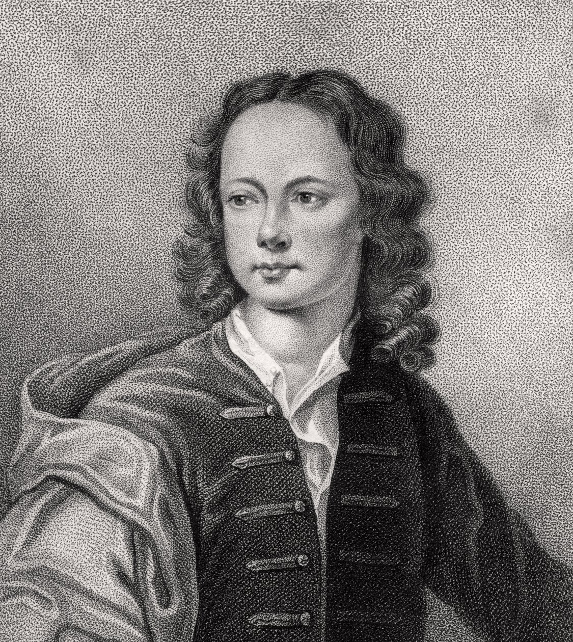 ジョン・ポーレット、「王立と貴族の作家のカタログ、第IV巻」のイラスト、1806年に出版 作： 英語学校