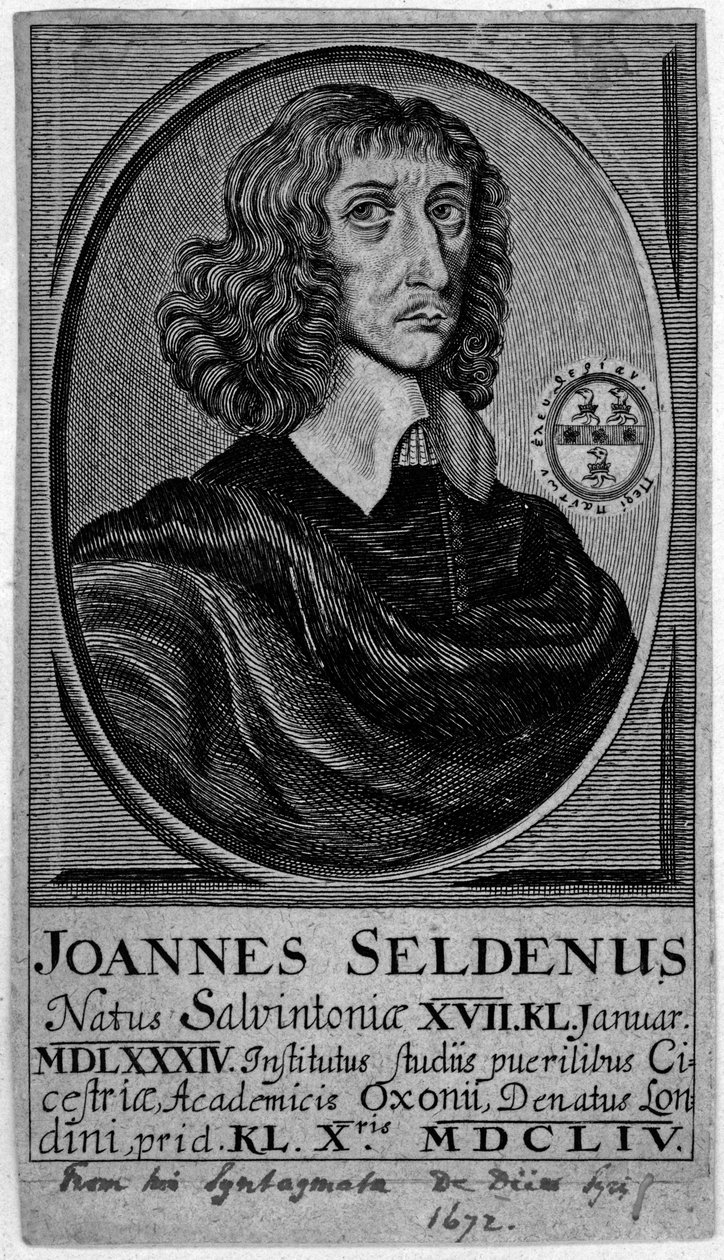 ジョンセルデン、1672年 作： 英語学校
