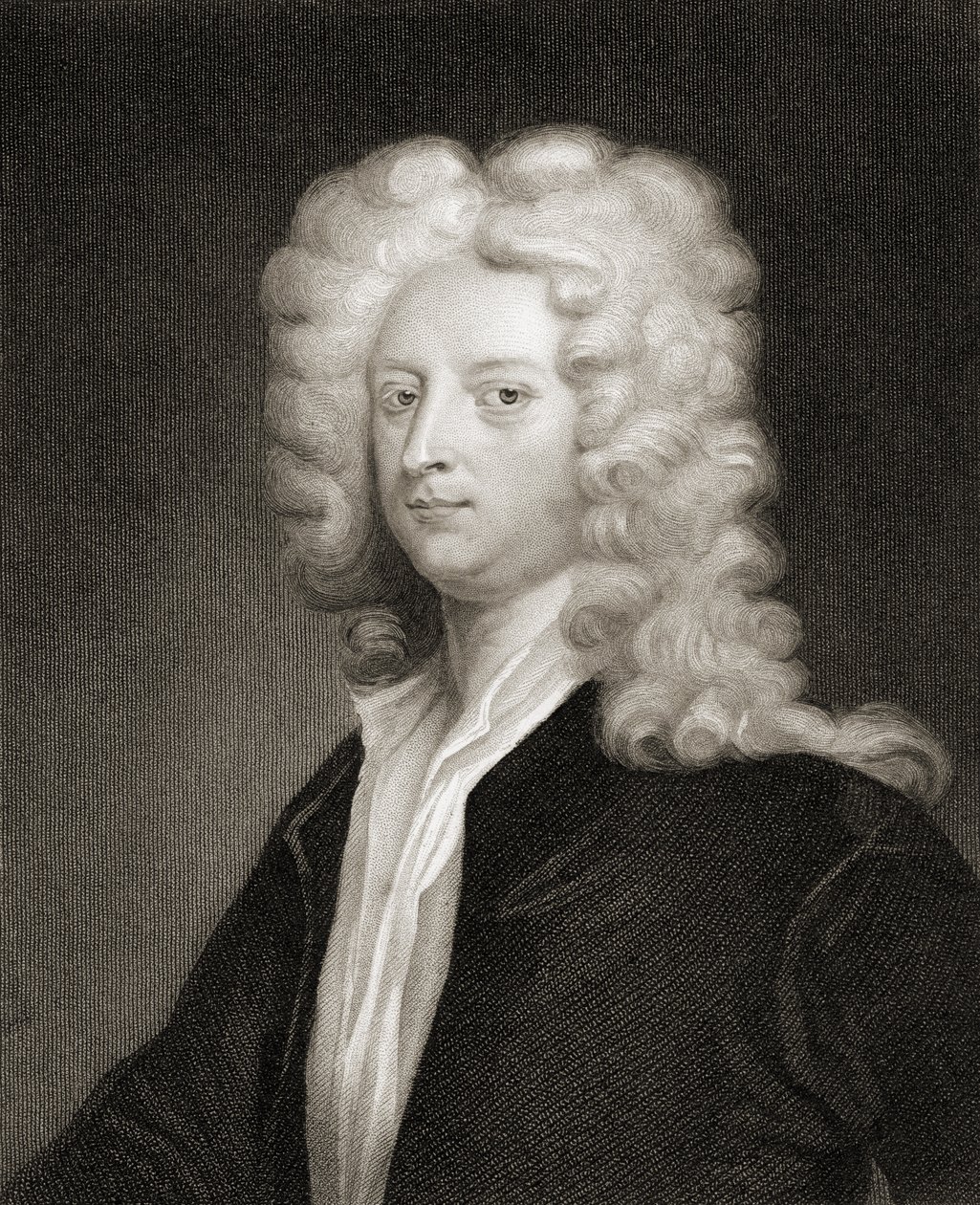 ジョセフ・アディソン（1672-1719）、「肖像画のギャラリー」より、1833年発行 作： 英語学校