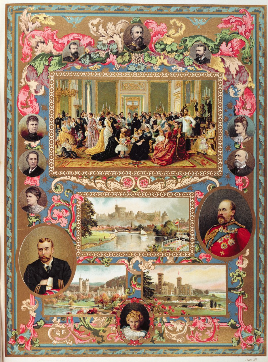 『The Illustrated London News』ジュビリーエディションのビクトリア女王の生涯 作： 英語学校