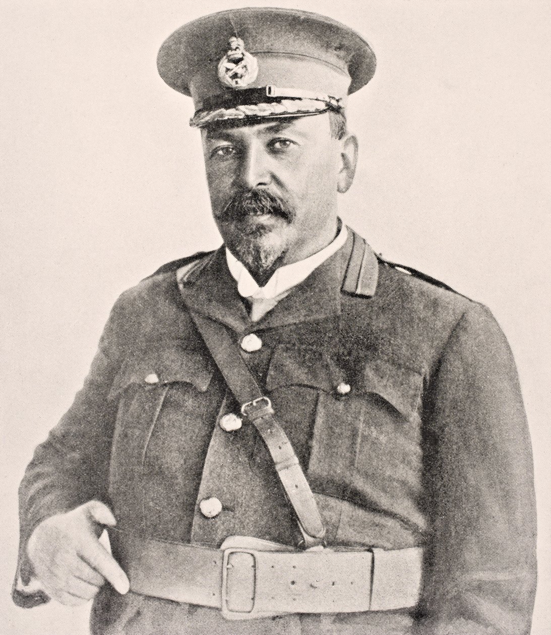 1916年にロンドンで出版された「The War Illustrated Album deLuxe」からのLouis Botha 作： 英語学校