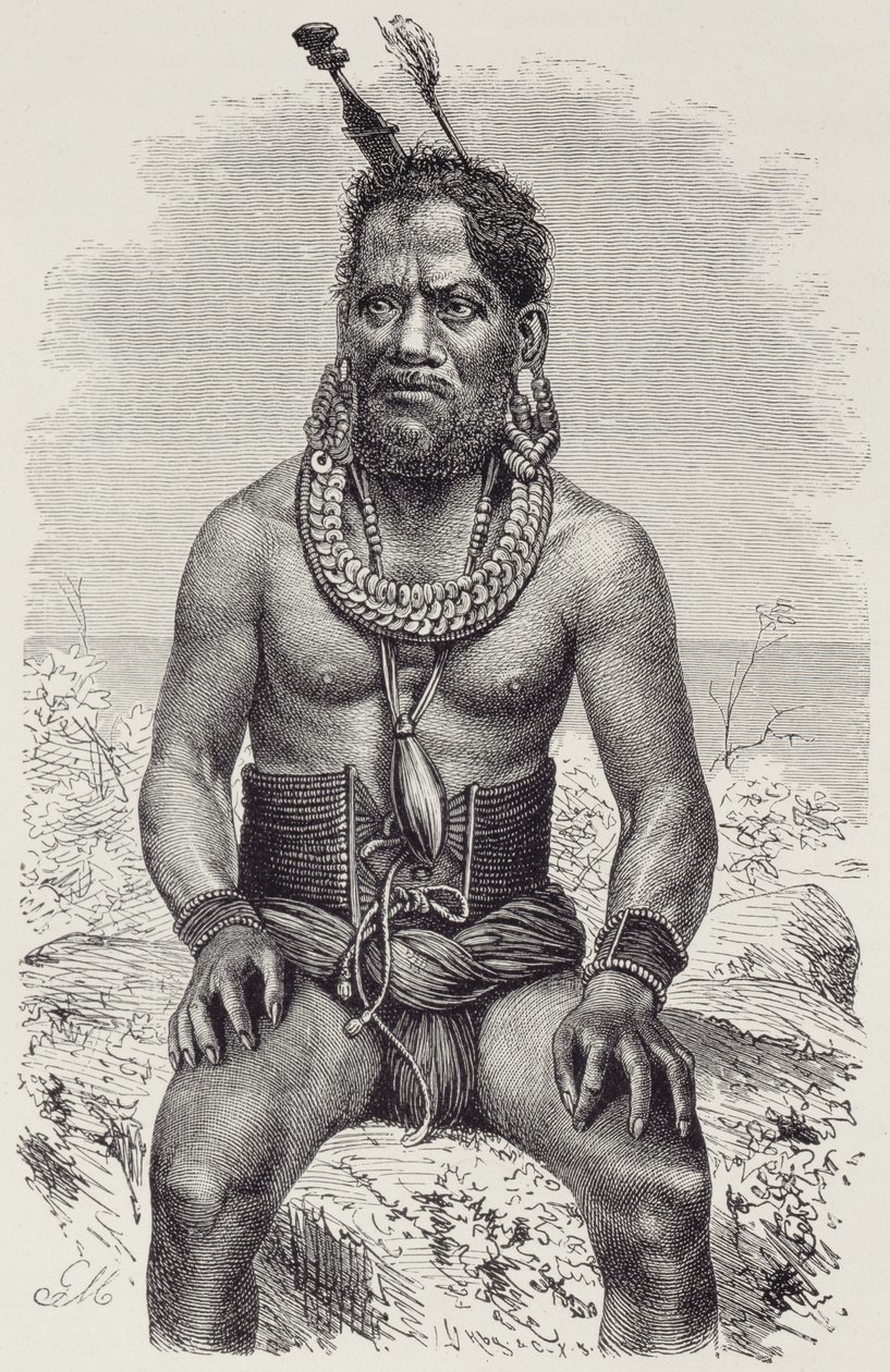 Man of the Ruk Islands、The History of Mankind、Vol.1、by Prof、Friedrich Ratzel、1896 作： 英語学校