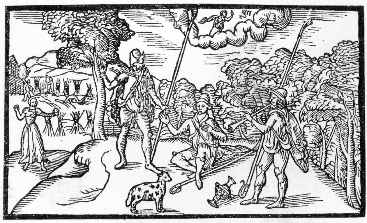 8月、1579年に出版された原文の複製 作： 英語学校