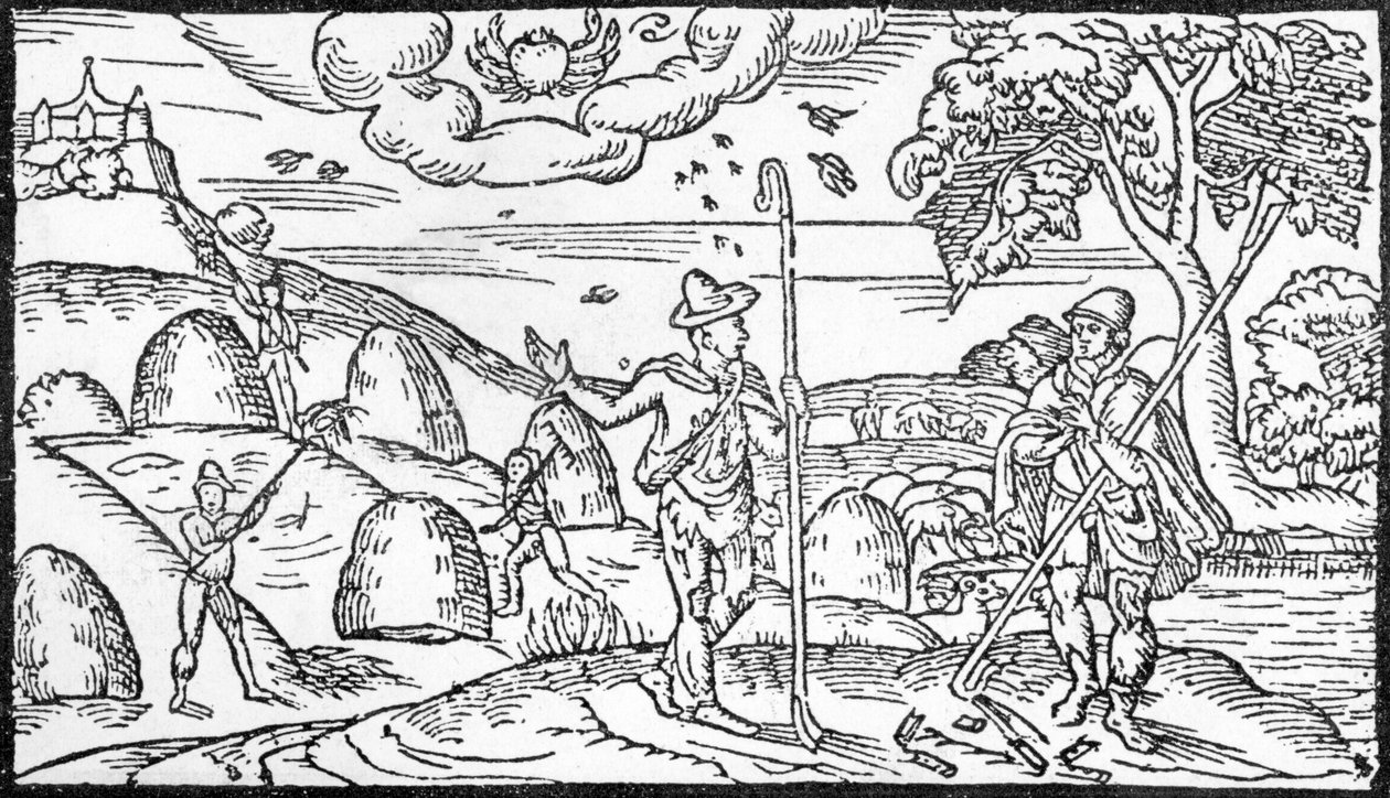 6月、1579年に出版されたオリジナルの複製 作： 英語学校