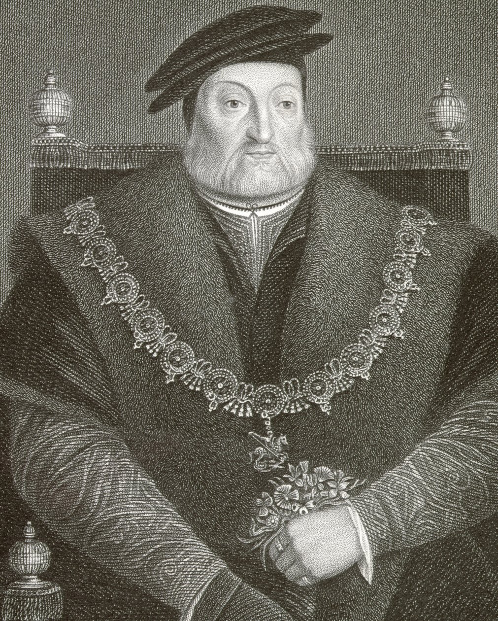 チャールズブランドンの肖像（c.1484-1545）サフォーク公爵、「ロッジの英国の肖像」1822年 作： 英語学校