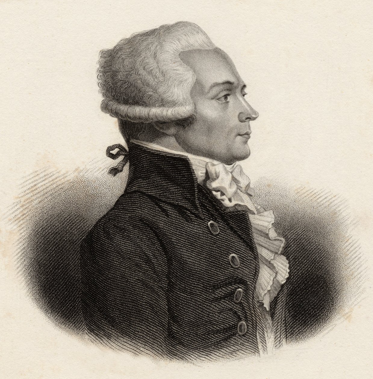 Maximilien de Robespierre（1758-94）の肖像 作： 英語学校