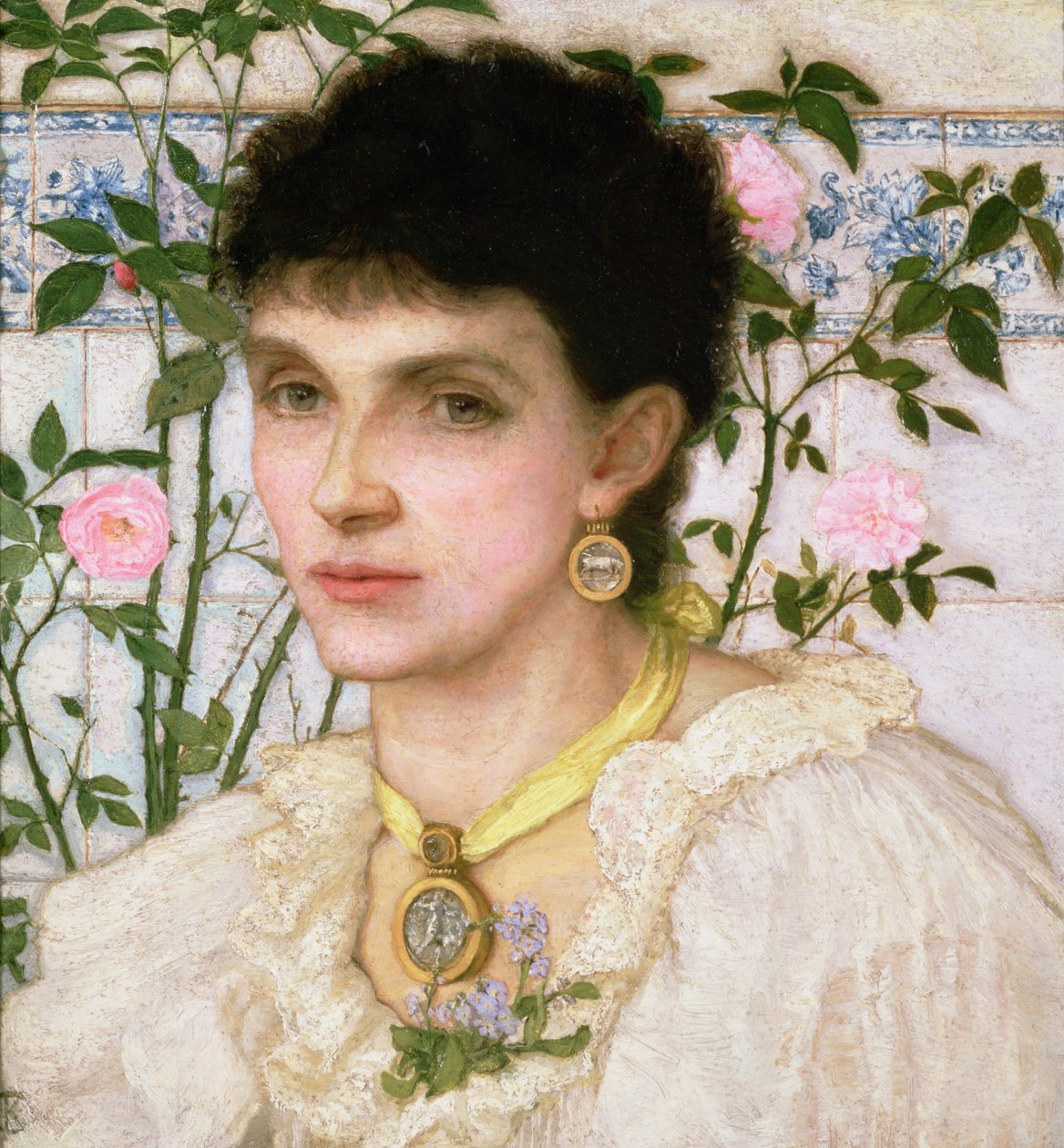 ジョージ・ヘンリー・ボートン夫人の肖像 作： 英語学校