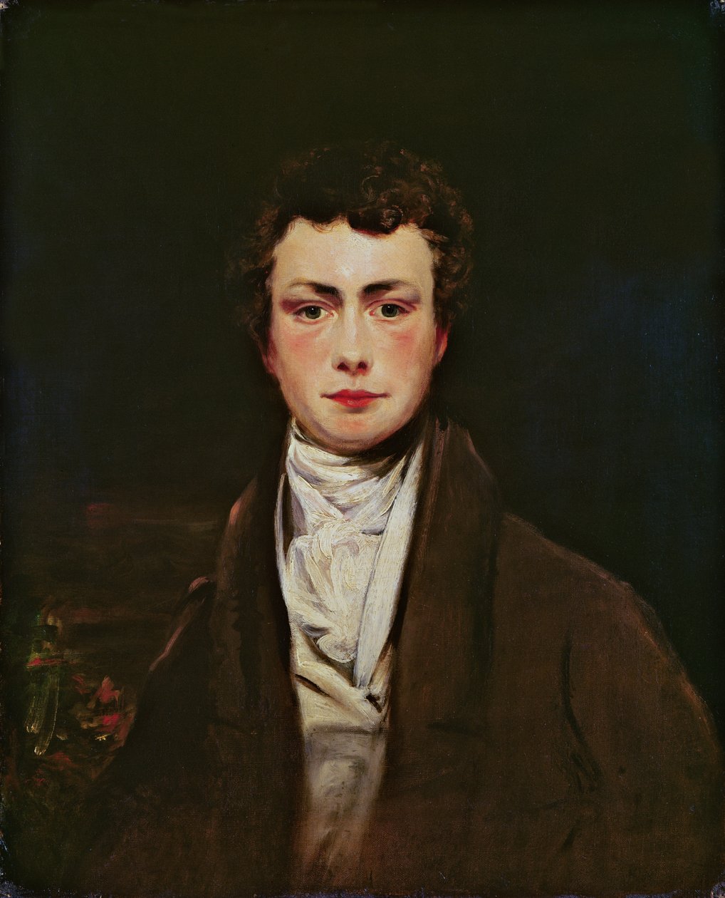トーマス・ムーアの肖像（1779-1852）c.1800-05 作： 英語学校