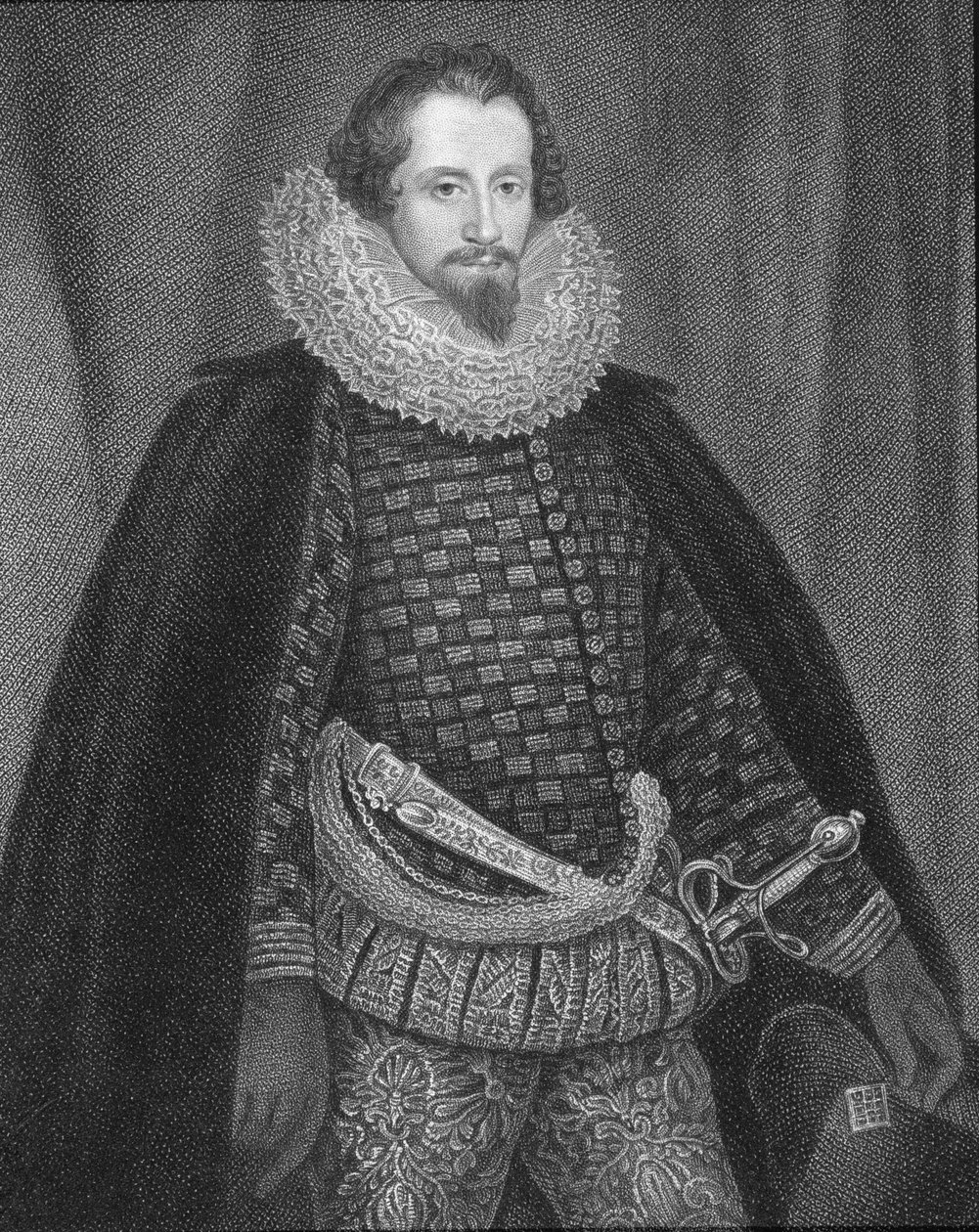 ロバートデブルー（1567-1601）、「ロッジの英国の肖像」、1823年 作： 英語学校