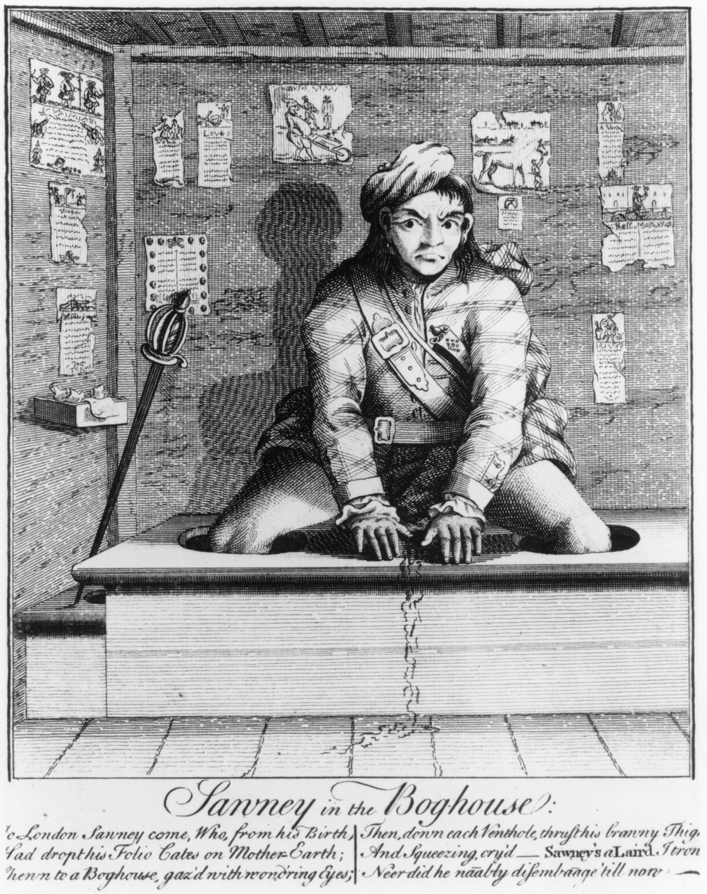 沼地のソーニー、1745 作： 英語学校