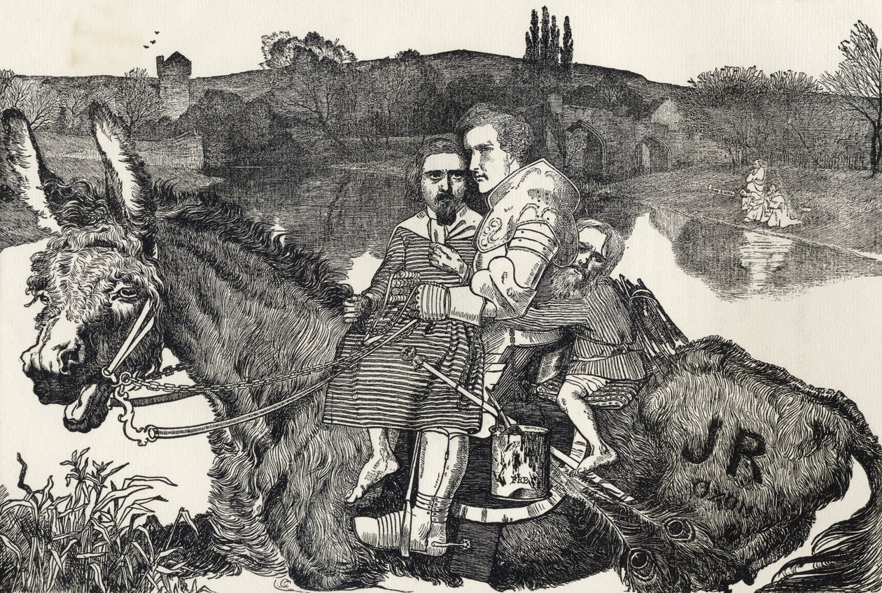 1879年にリチャードフィッシャーによって出版された「彫刻、エッチング、木版画のコレクションのカタログ」から、フォードのイスンブラス卿 作： 英語学校