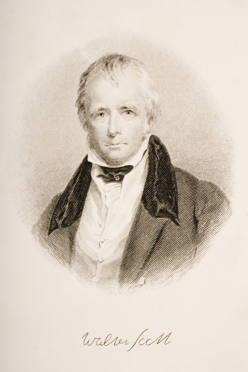 ウォルター・スコット卿（1771-1832） 作： 英語学校