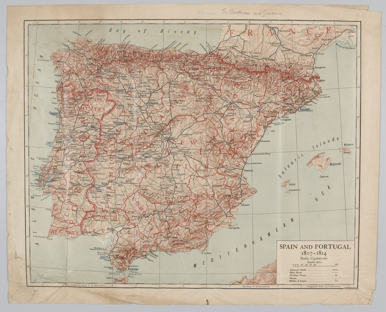 スペインとポルトガル、1807-14 作： 英語学校