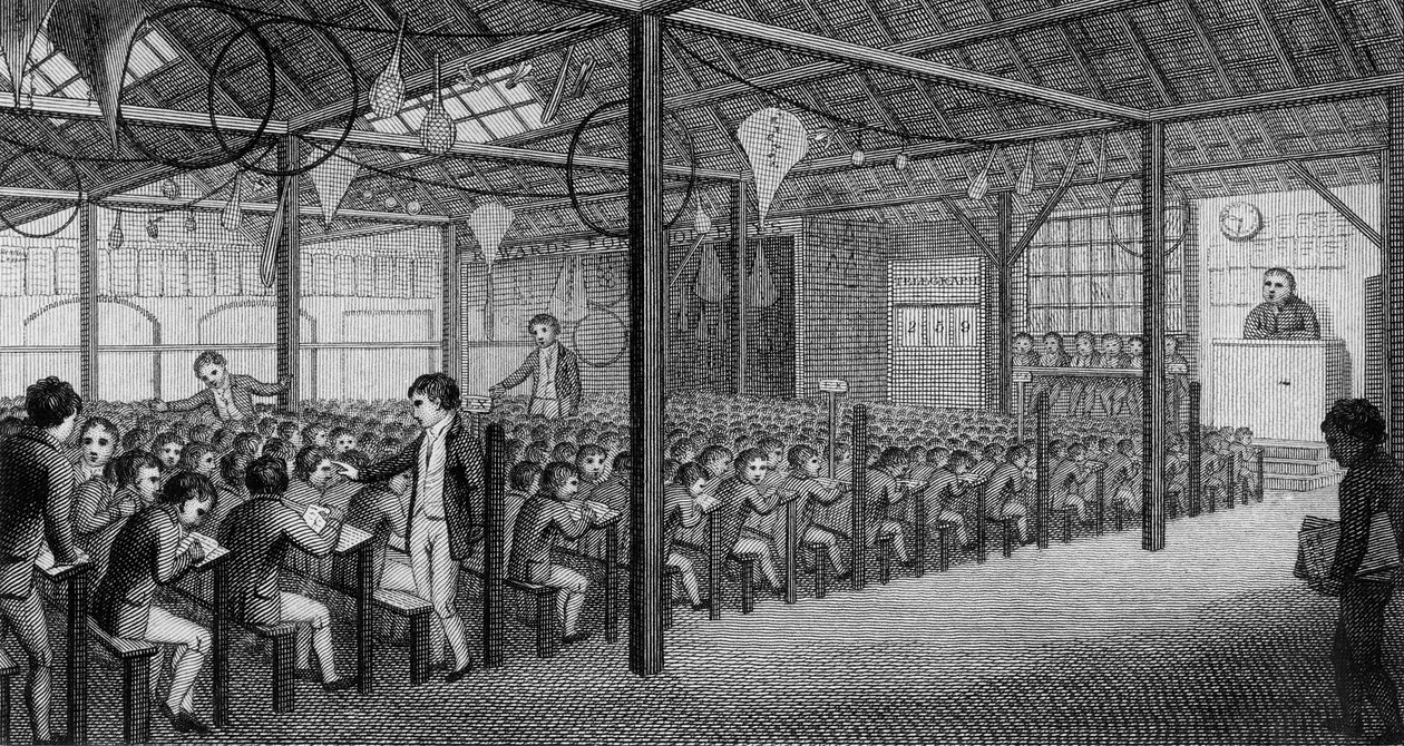 ロイヤルフリースクール、W.Robbin発行、1805年 作： 英語学校