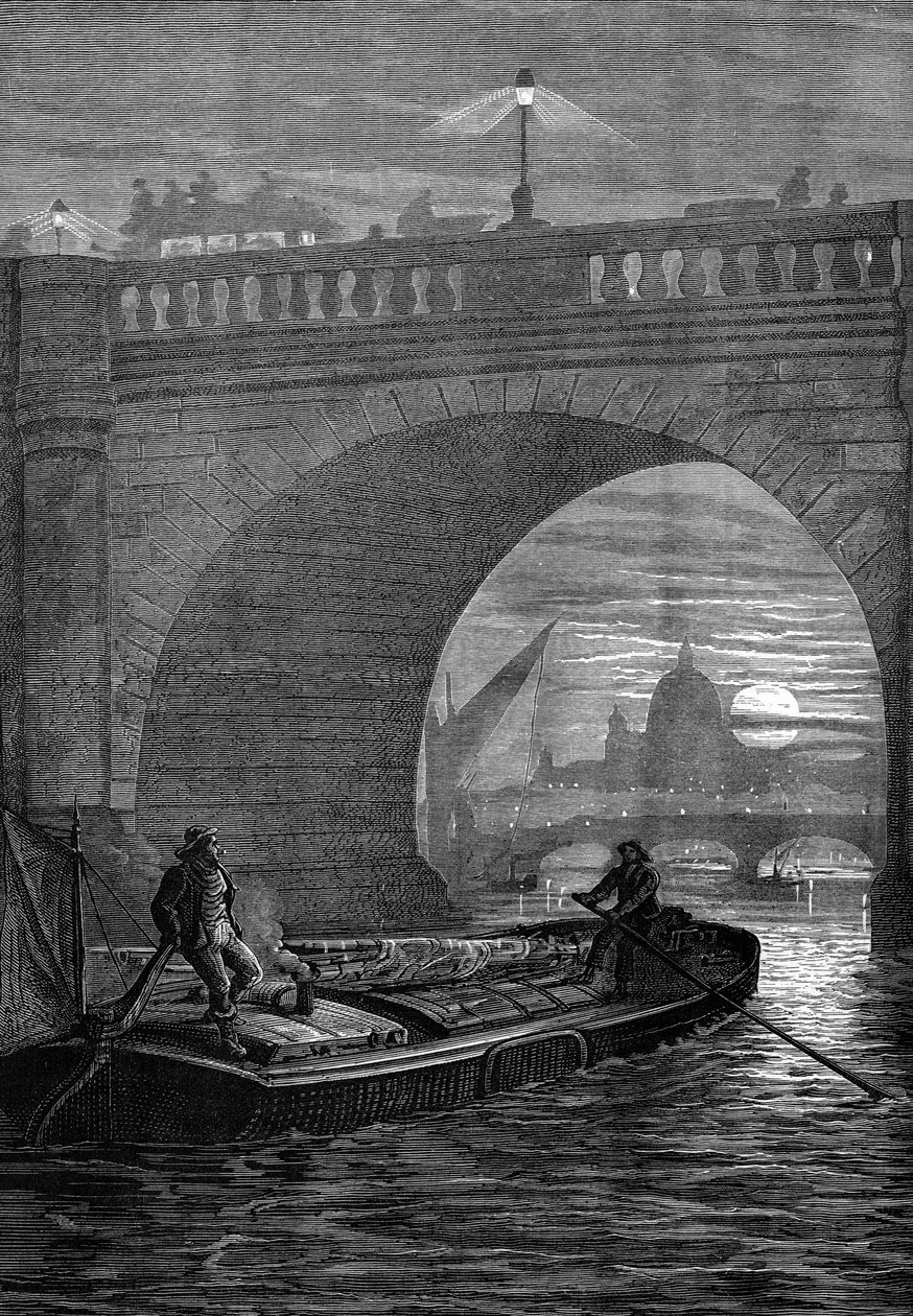 夜のウォータールー橋 作： 英語学校
