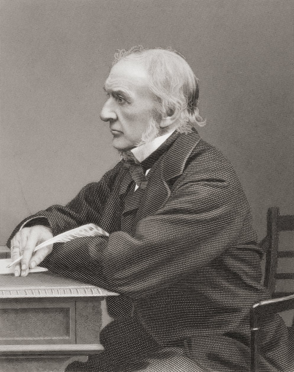 ウィリアム・エワート・グラッドストーン、1883 作： 英語学校