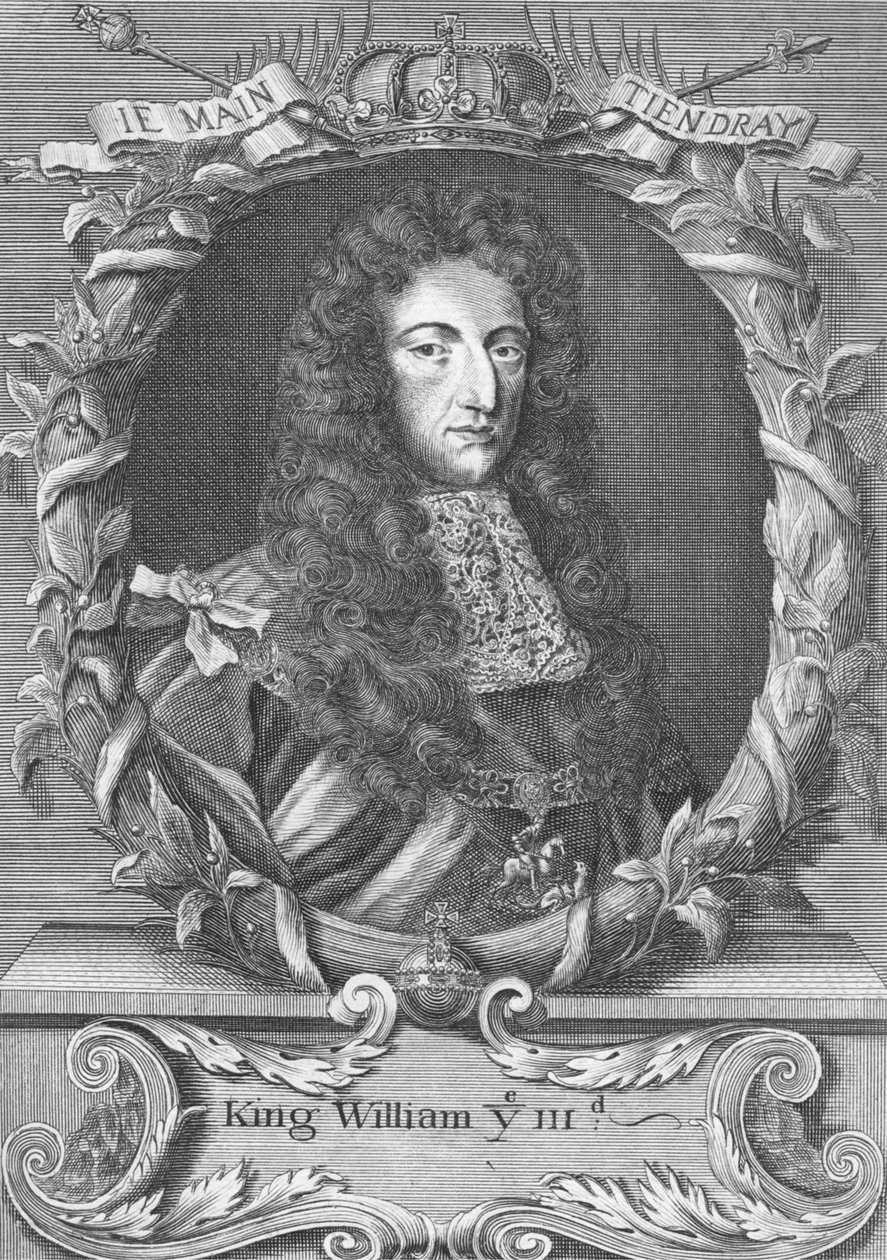 ウィリアム3世（1650〜1702年）スタッドホルダーとイングランド王 作： 英語学校