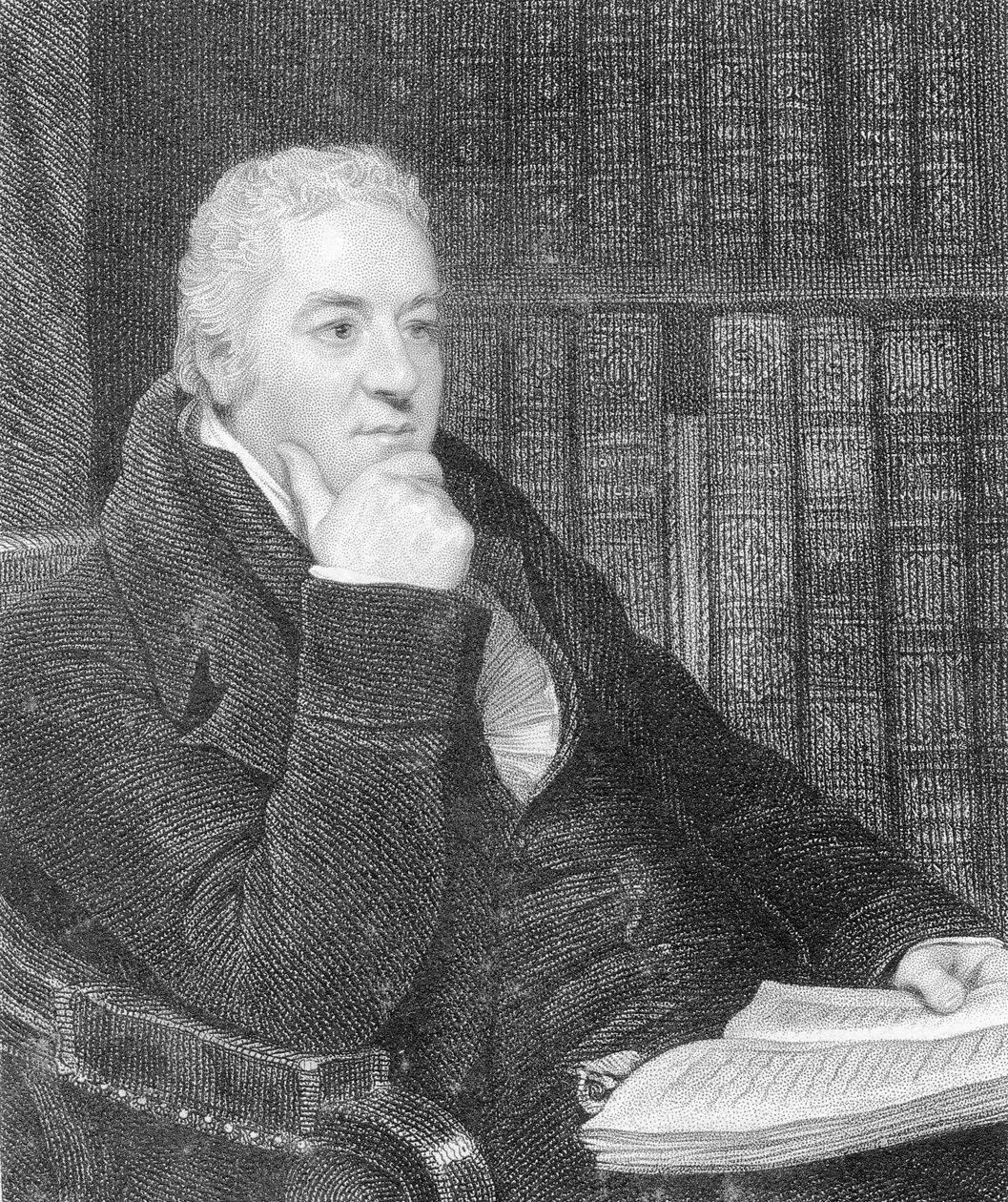 1817年、エドワードスクリーベンによって彫刻されたウィリアムミラー 作： 英語学校
