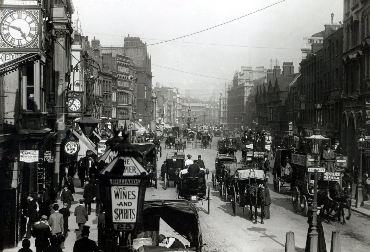ハイホルボーン、ロンドン、1890年頃 作： 英語の写真家