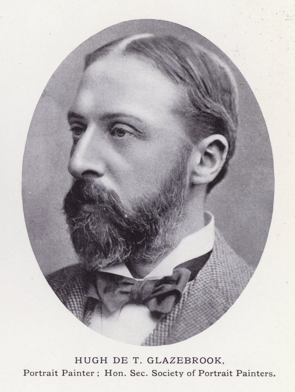 ロンドンの著名人：Hugh De T Glazebrook（モノクロ写真 作： 英語の写真家