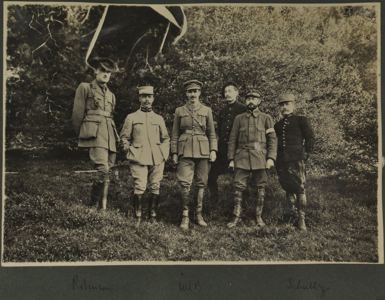 ウィリアムローレンスブラッグとハロルドローパーロビンソン、他、ヴォージュ、1915 作： 英語の写真家