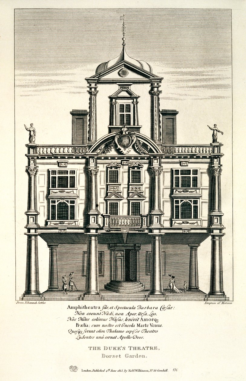 Elkanah Settle、1813年のモロッコ皇后の光景 作： 英語学校