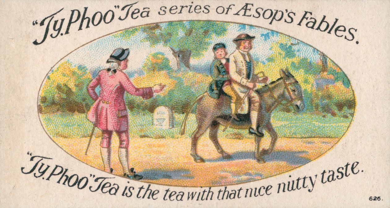 イソップ寓話ミラーとその息子と驢馬（クロモリソ） 作： 英語学校