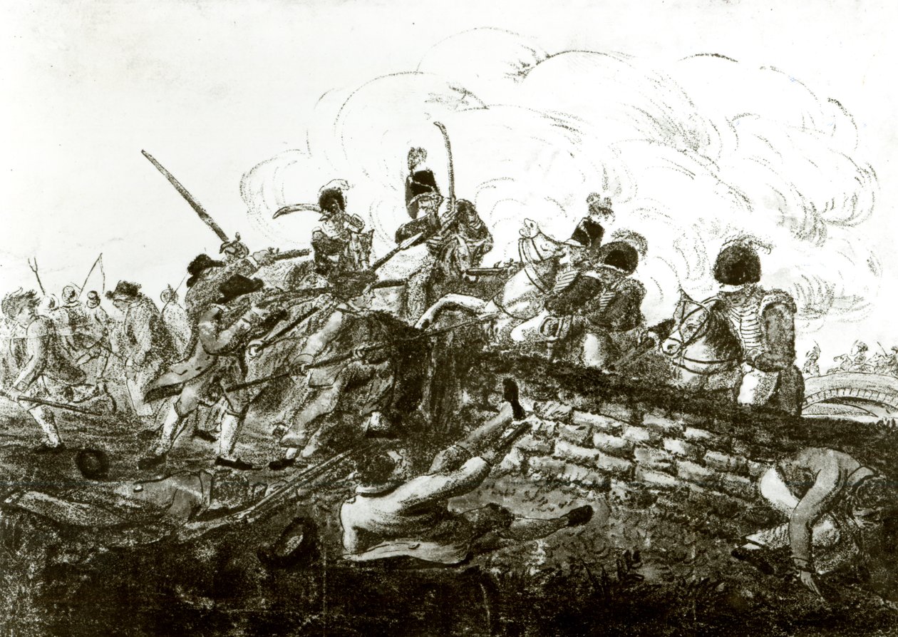 ボニーブリッジの戦い、1820年 作： 英語学校