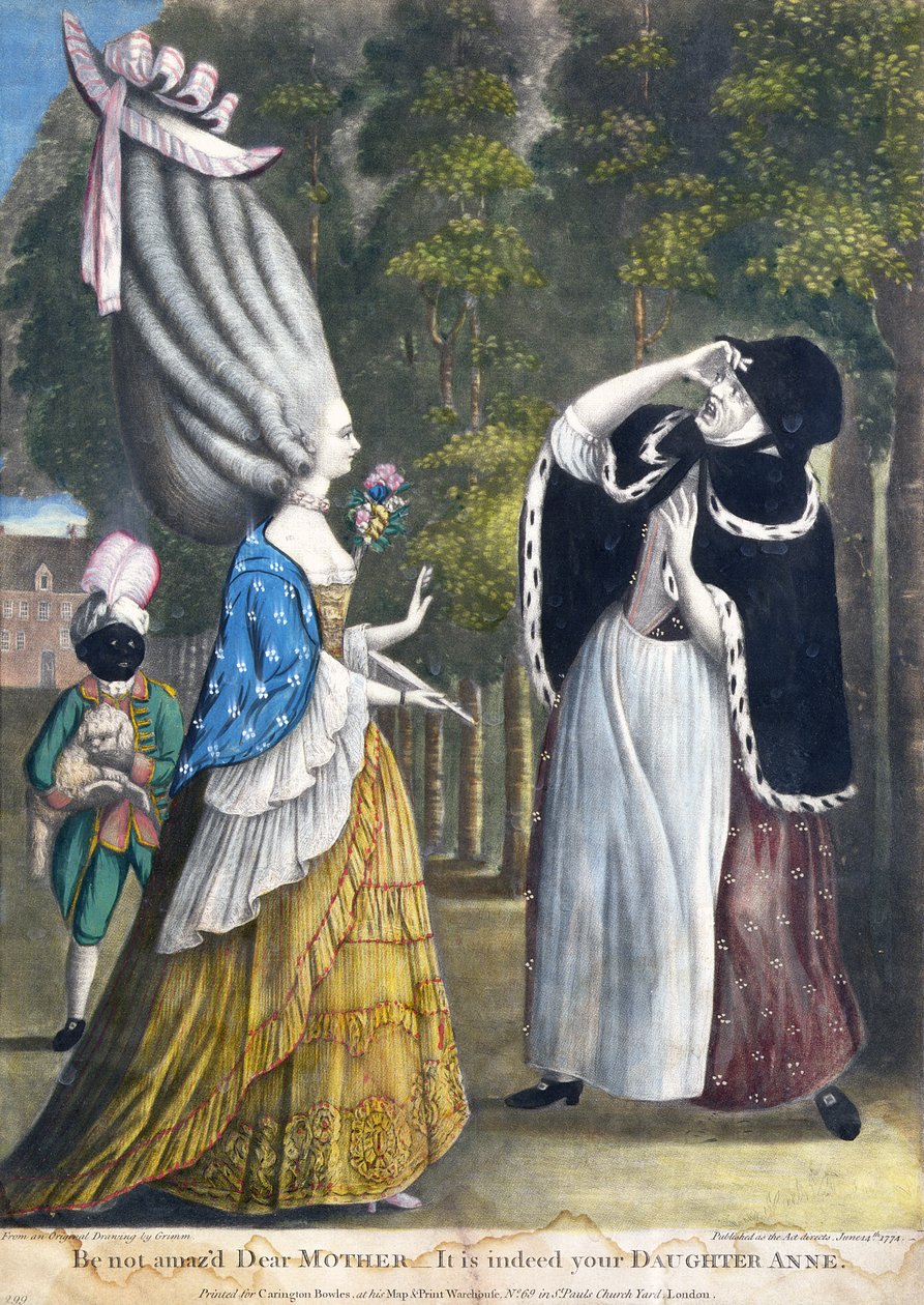 amazd親愛なる母ではありません-それは確かにあなたの娘アンです。 1774 作： 英語学校