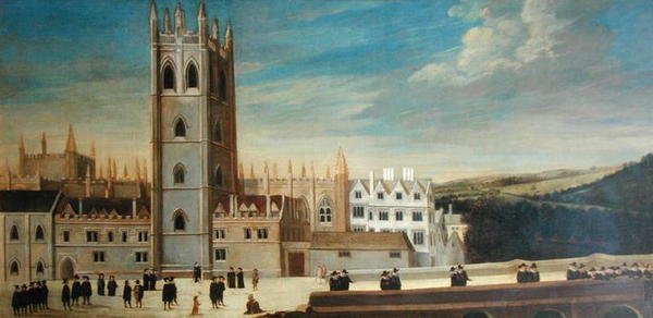 BEATING THE Bounds（油彩・キャンバス） 作： 英語学校