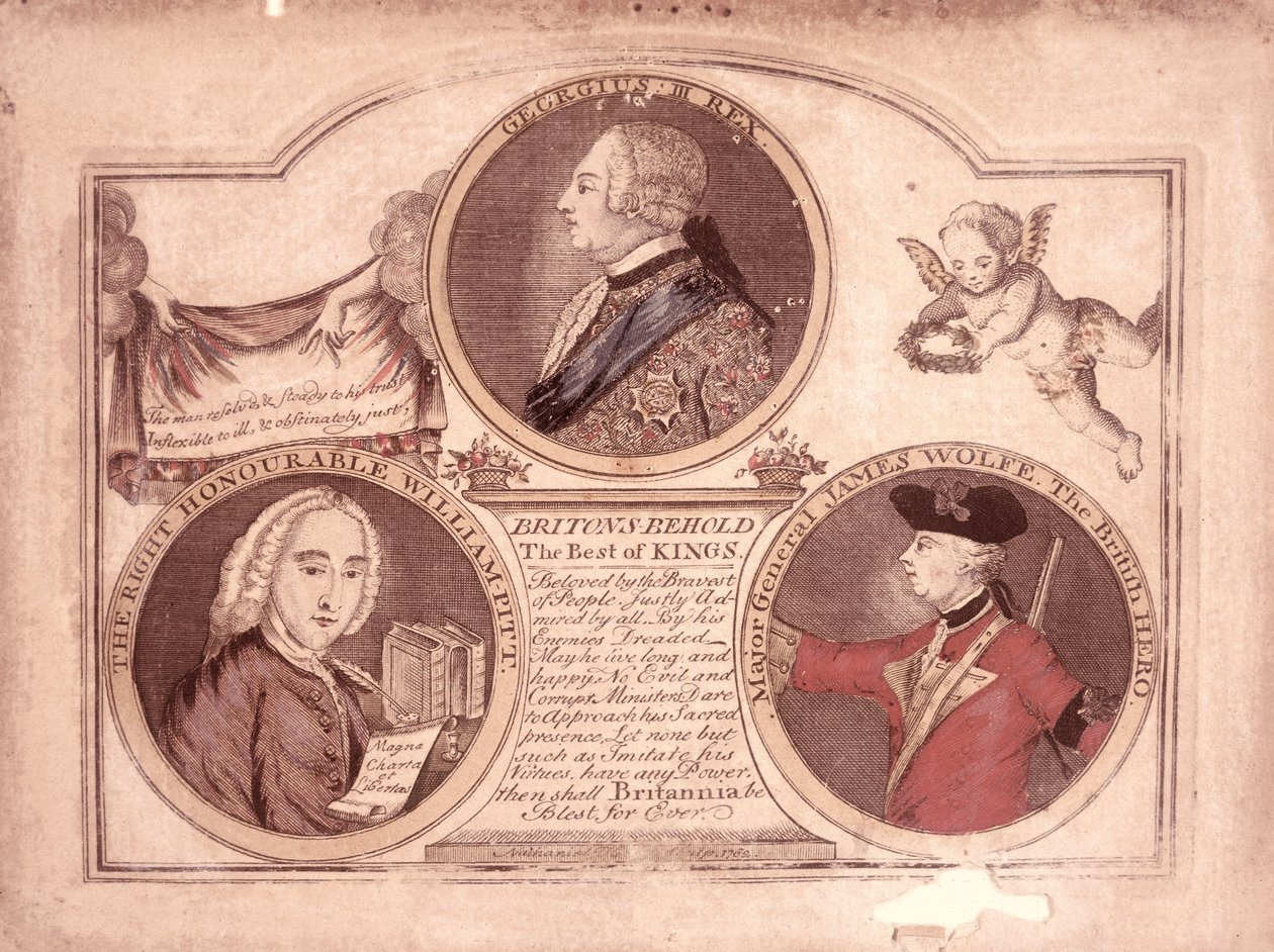 英国人は最高の王たちを見ます...、1762 作： 英語学校