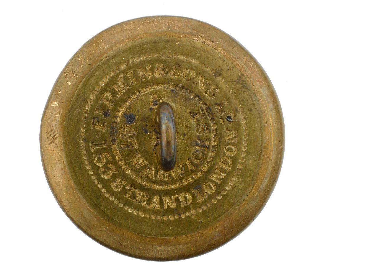 ボタン、ベンガルスタッフ軍団、1876-1891 作： 英語学校