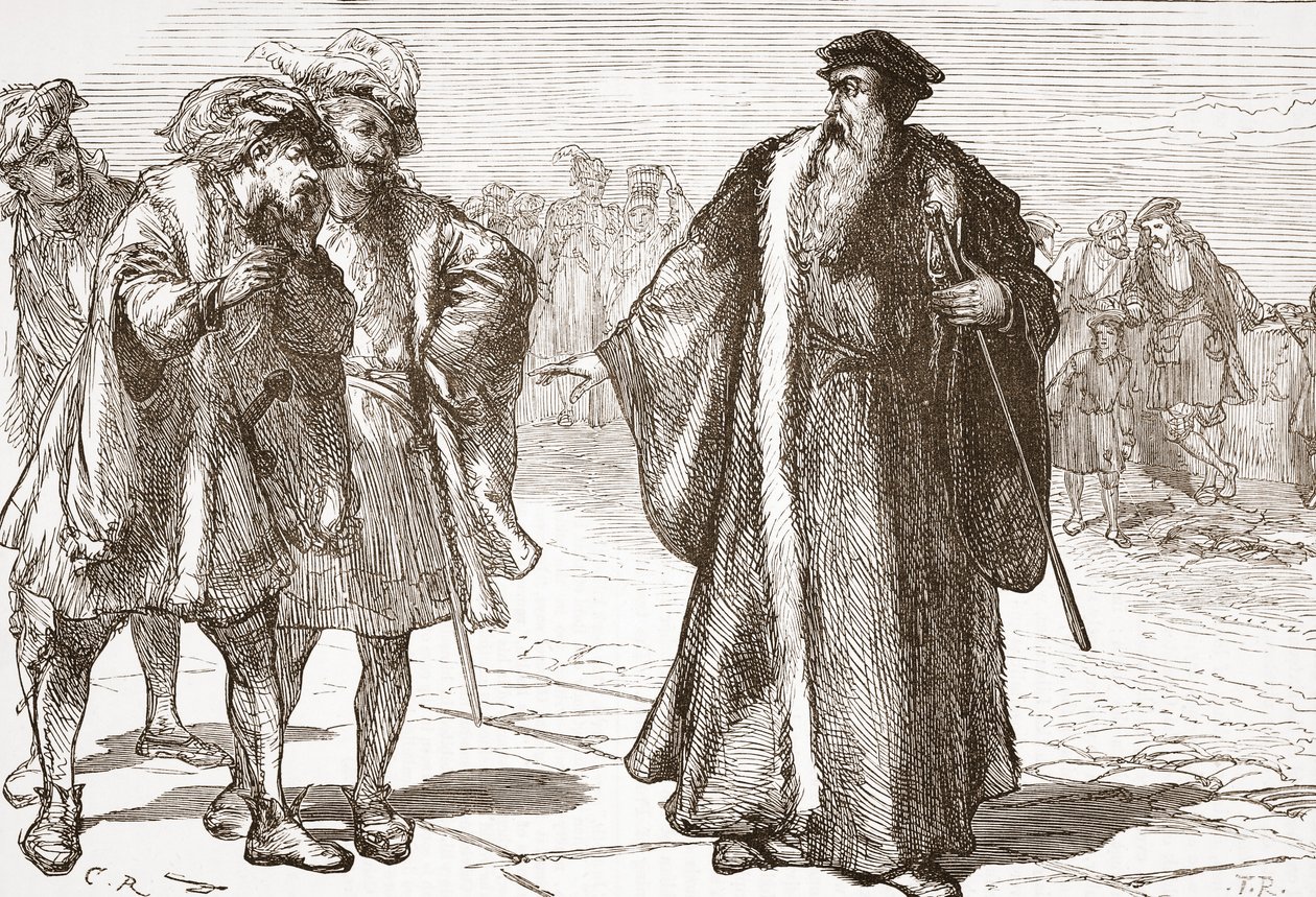 ローム橋の自由党によって侮辱されたカルヴァン、ジェームズエイトケンワイリー（1808〜1890年）のプロテスタンティズムの歴史、パブ。 1878 作： 英語学校